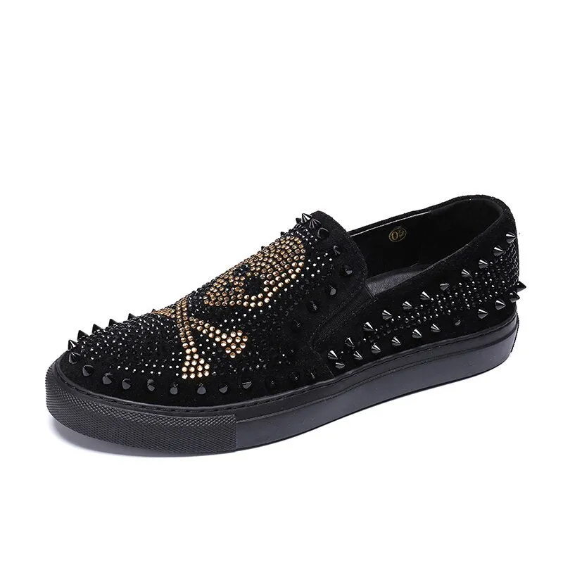 LOAFERS "CRYSTAL SKULL"