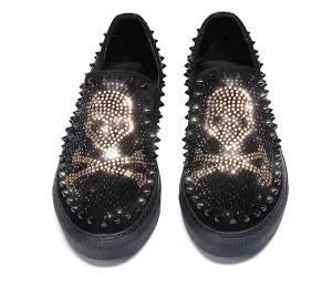 LOAFERS "CRYSTAL SKULL"