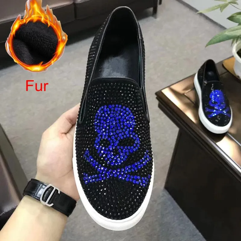 LOAFERS "CRYSTAL SKULL"