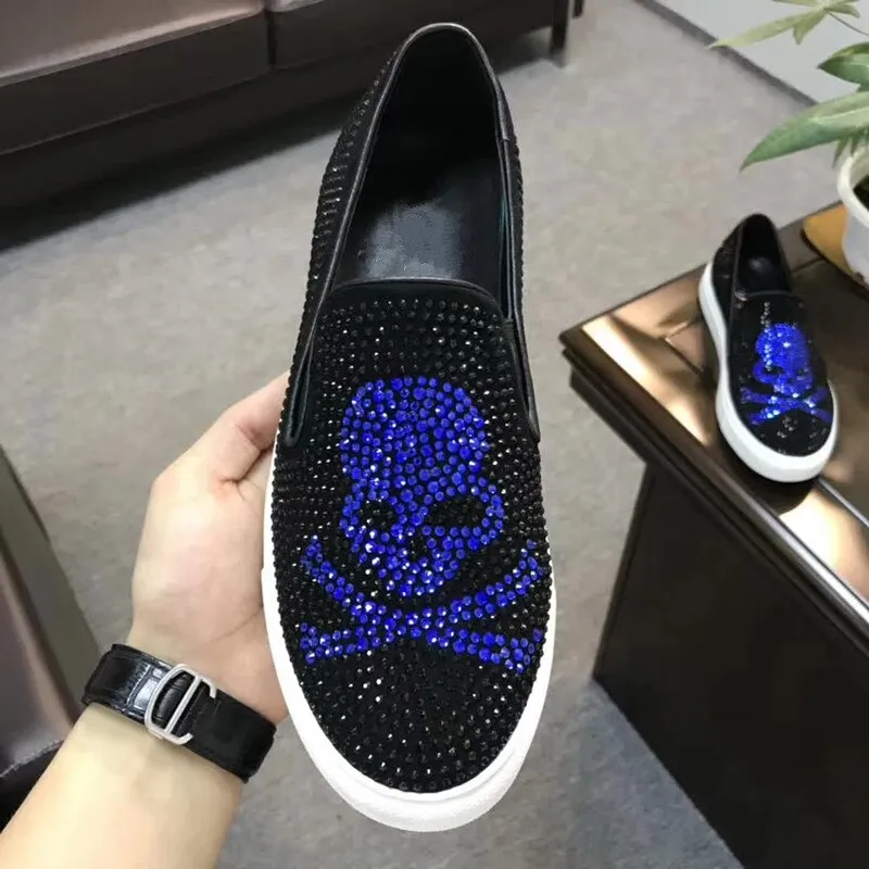 LOAFERS "CRYSTAL SKULL"