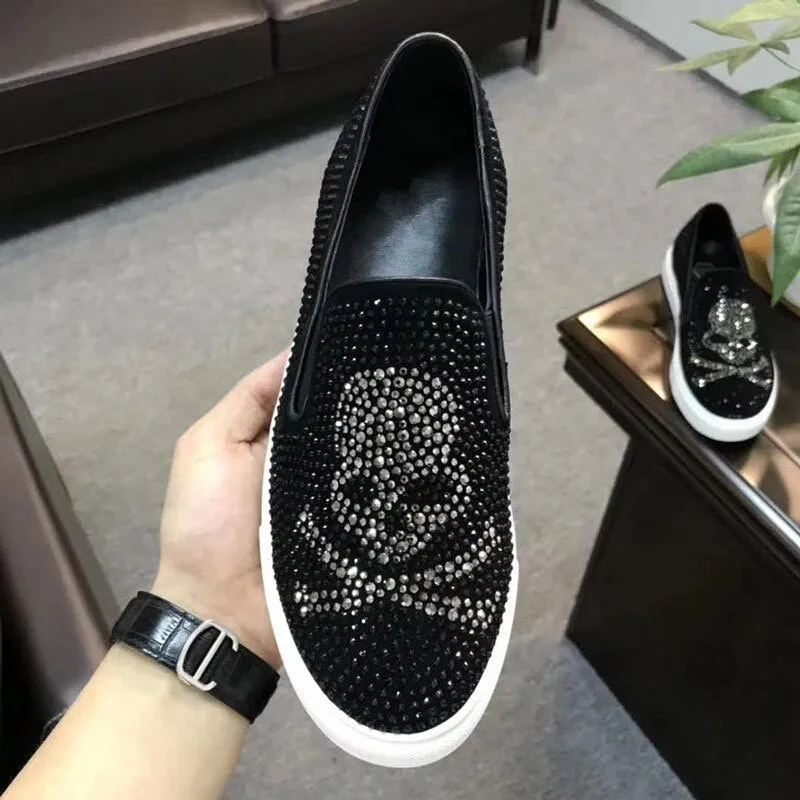 LOAFERS "CRYSTAL SKULL"