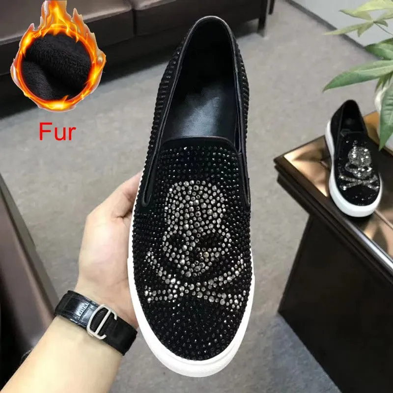 LOAFERS "CRYSTAL SKULL"