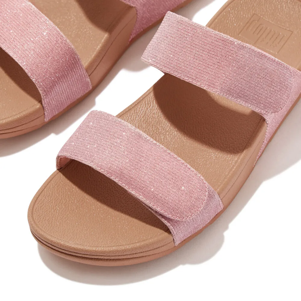 LULU Adjustable Shimmerlux Slides