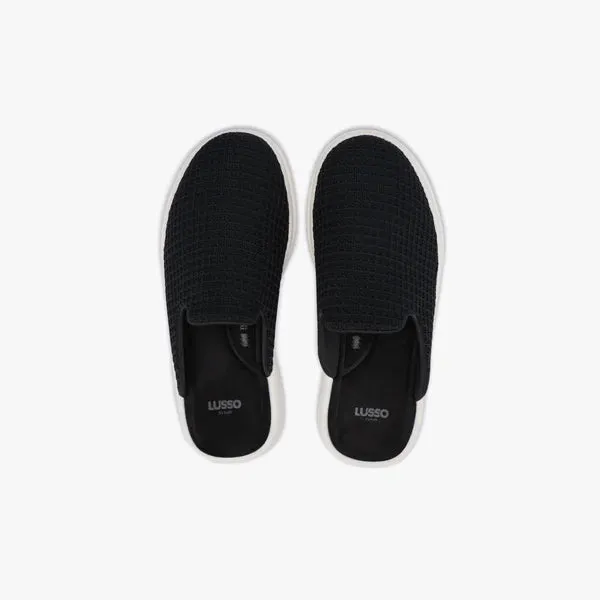 Lusso Pelli Slide - Jet Black/Marshmallow