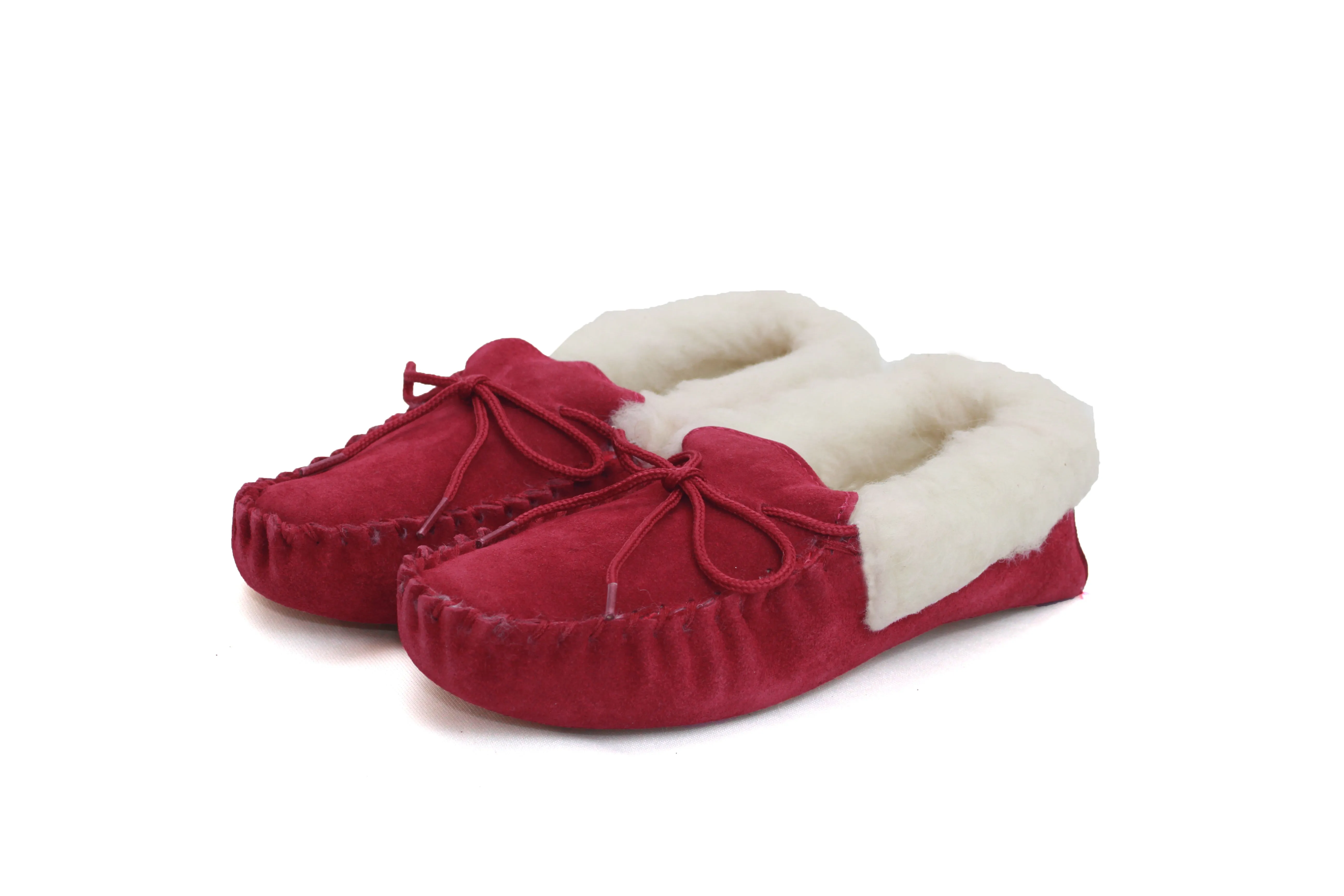 LWM1 Ladies Wool Lined Moccasin