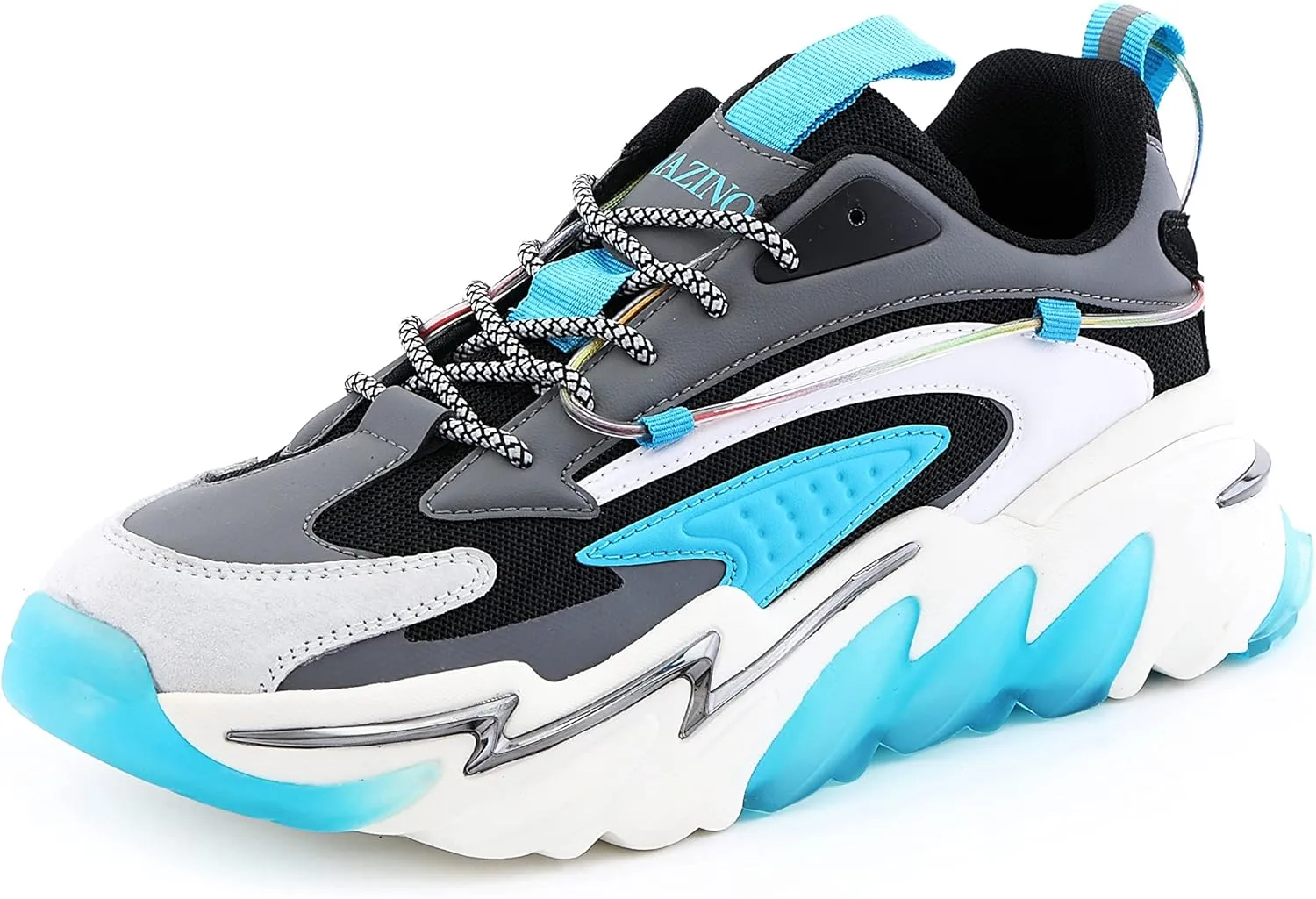 Mazino Glacier Fashion Chunky Sneakers for Men - Men's Athleisure Casual Shoes