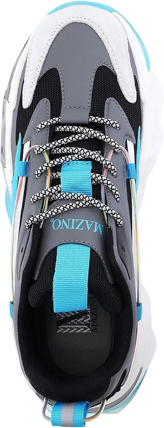 Mazino Glacier Fashion Chunky Sneakers for Men - Men's Athleisure Casual Shoes