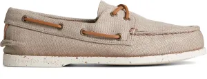 Men's Authentic Original 2-Eye SeaCycled Canvas Taupe