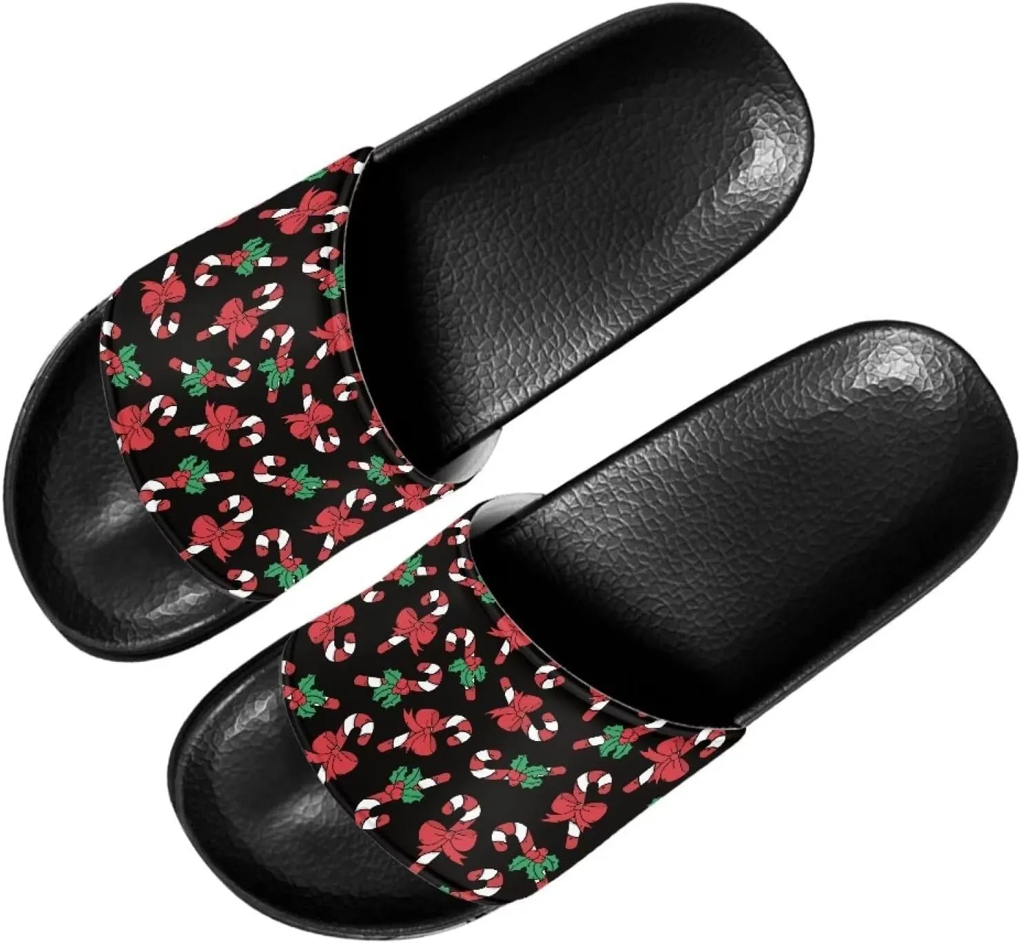 Mens Slide Sandal Slippers Adult Comfort House Slippers Flat Slides Shower Sandals for Home Outdoor Walking