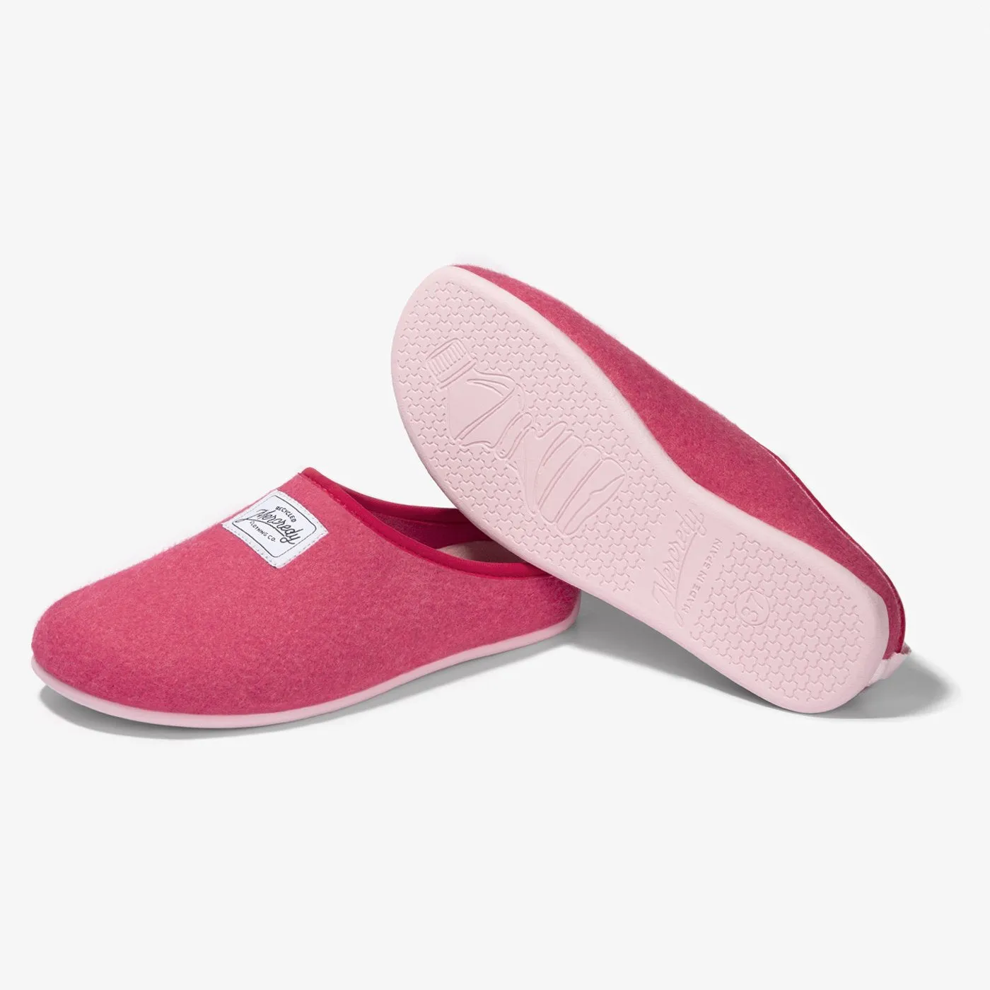 Mercredy Women's Slippers, Pink & Red
