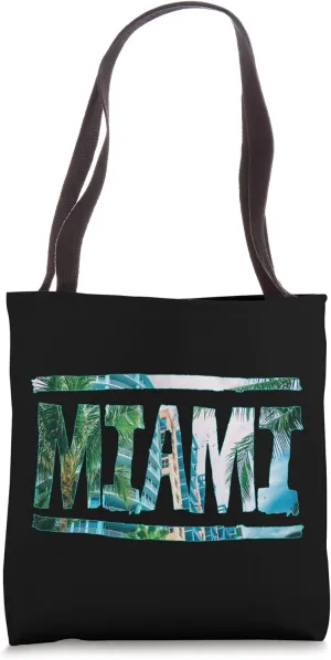 Miami Tourist Florida USA I Love Miami Hip Hop Souvenir Men Tote Bag
