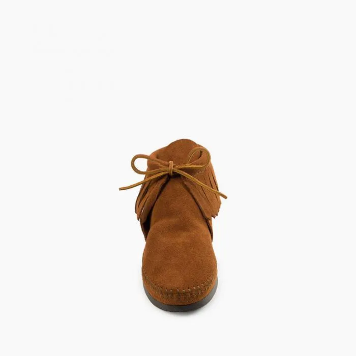 Minnetonka Women's Classic Fringe Hardsole Boot