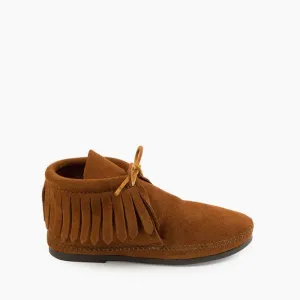 Minnetonka Women's Classic Fringe Hardsole Boot