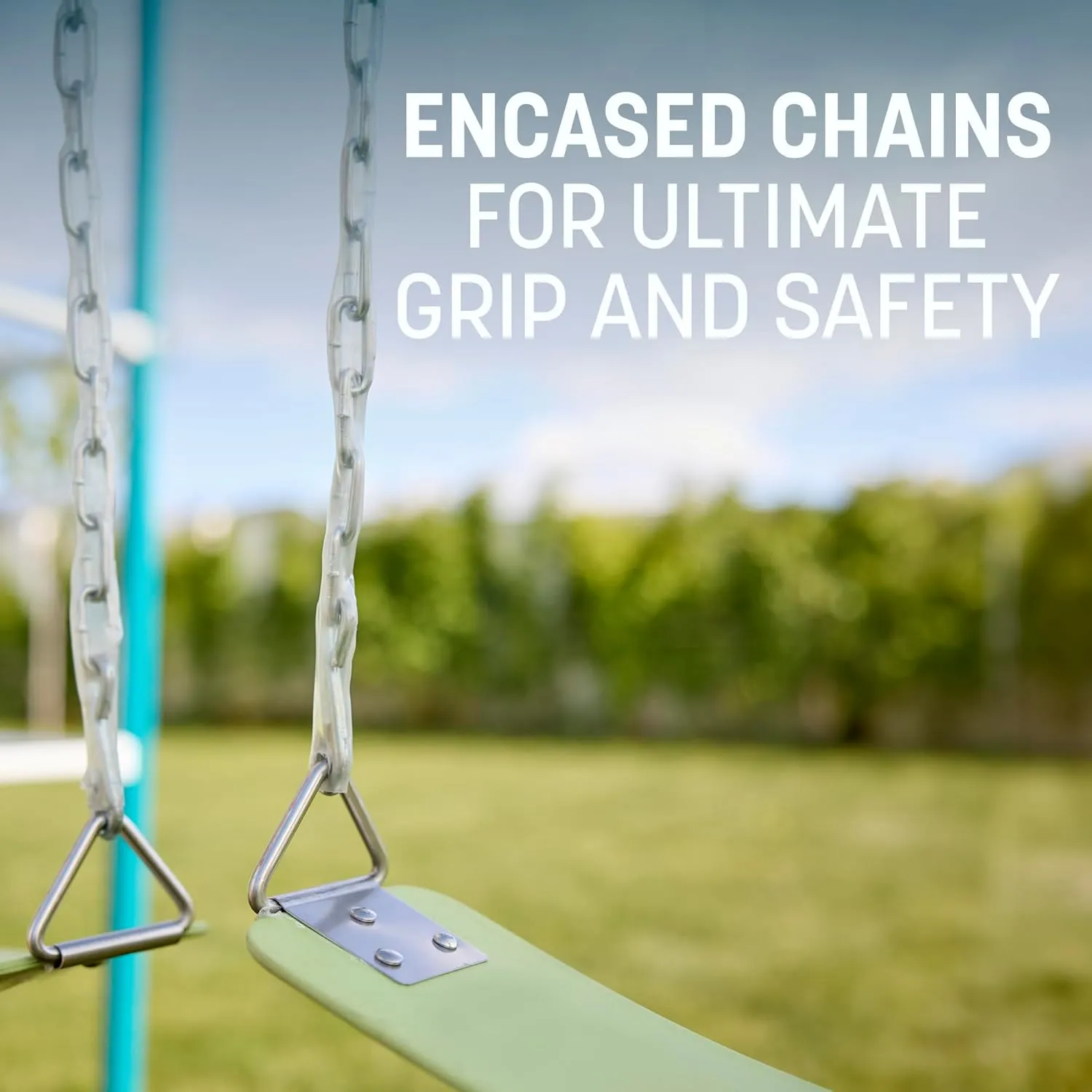 Modular Jungle Gym Set for Kids by ACTIVPLAY, Outdoor Playset, Swing, Slide, Monkey Bars, Hanging Bridge, Rust Resistant, Adjustable Platforms with Safety Grooves, Heavy Duty Metal Frame
