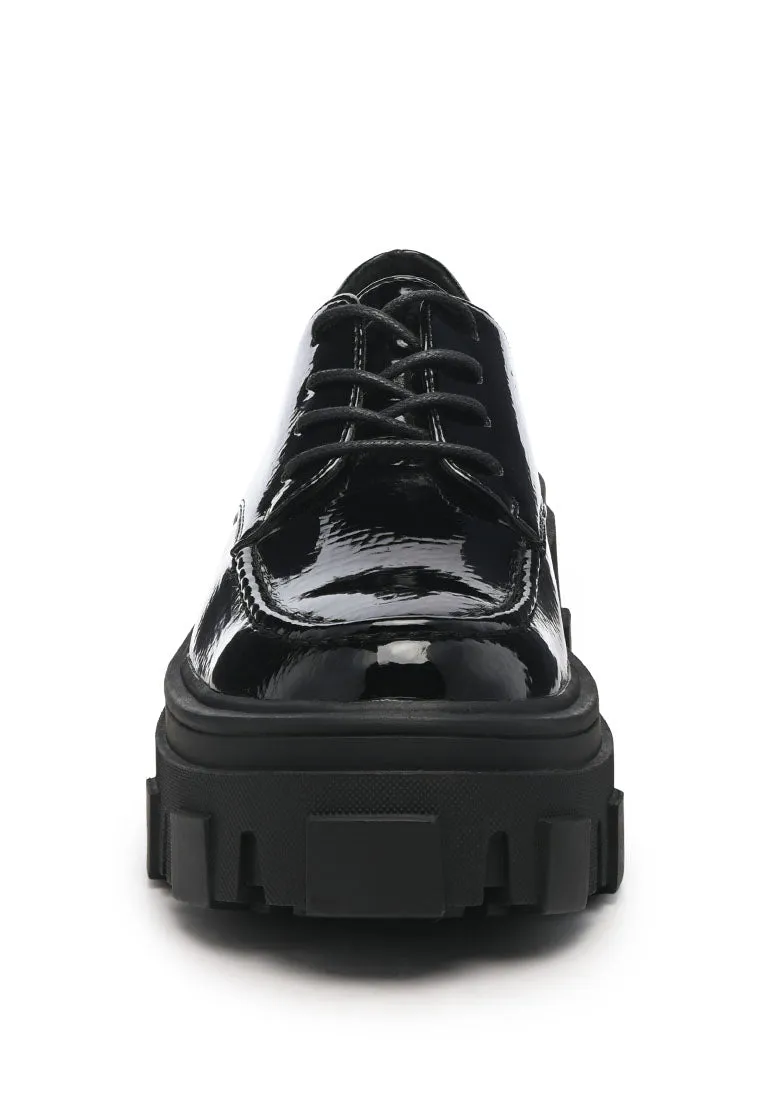 Mousse Chunky Tripper Patent Pu Sneakers