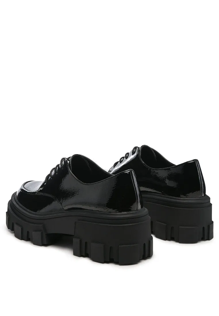Mousse Chunky Tripper Patent Pu Sneakers