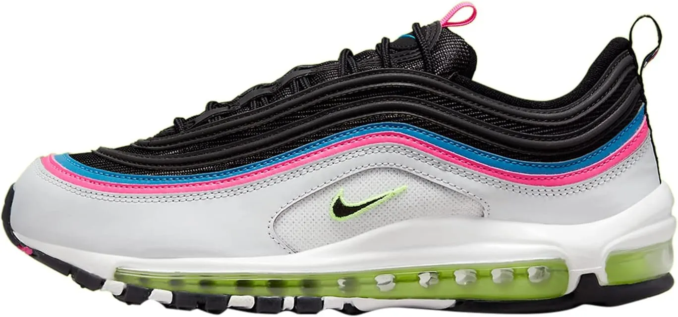 Nike Air Max 97 Mens (Pure Platinum/Black-White, us_Footwear_Size_System, Adult, Men, Numeric, Medium, Numeric_9_Point_5)