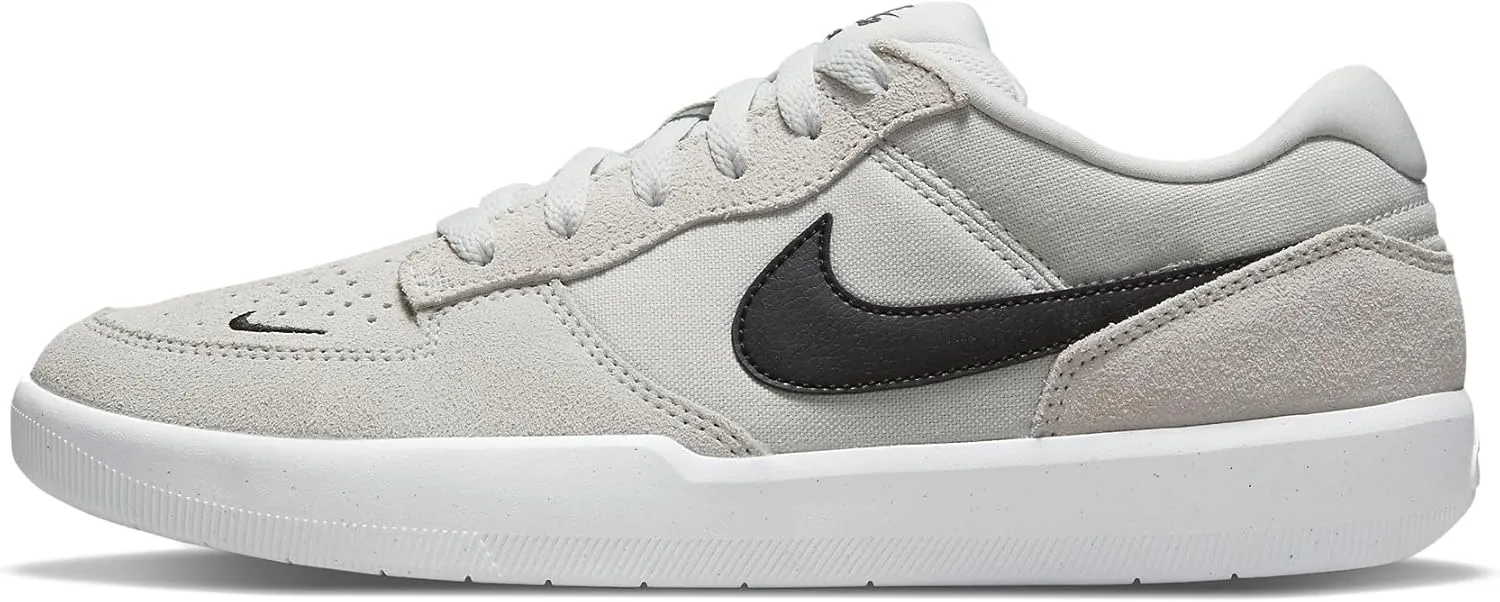 Nike SB Force 58 Skate Shoes (CZ2959-003, Photon Dust/Photon Dust/White/Black) Size 8.5
