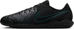 Nike Tiempo Legend 10 Academy Indoor/Court Low-Top Soccer Shoes (DV4341-002, Black/Deep Jungle/Black) Size 4.5