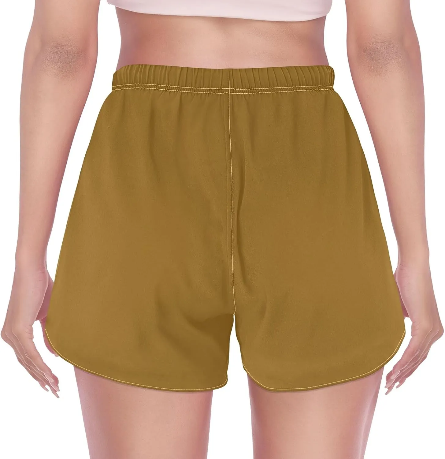ODAWA Moccasin Womens Sweat Shorts Women Workout Shorts with Liner Womens Quick Dry Shorts