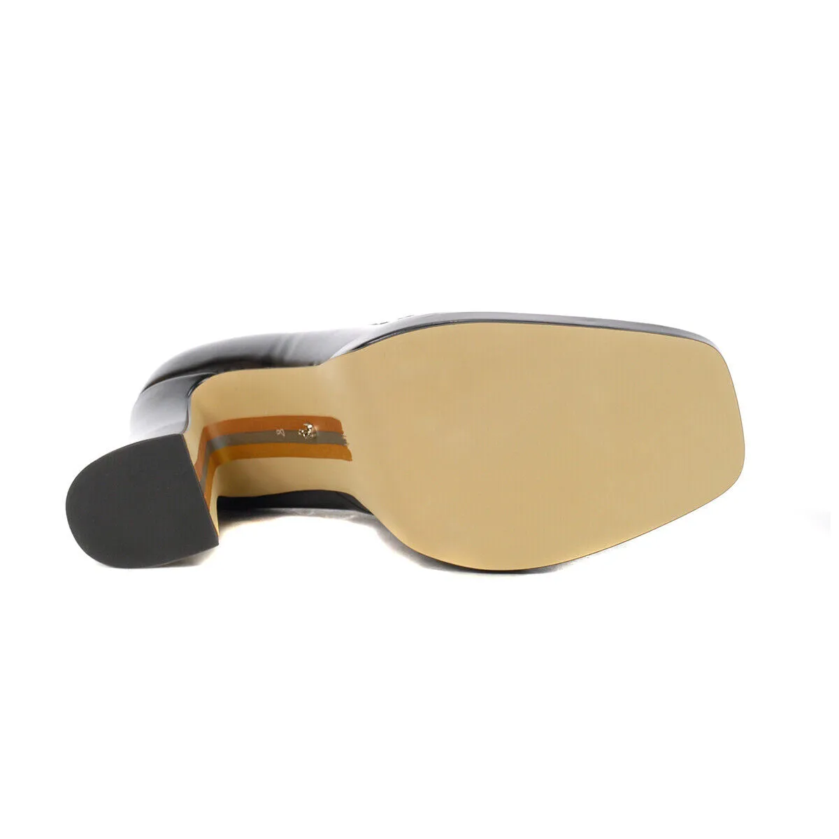 On Slip Heeled Squared Plug-and-play Toe Black Edelman Wide Sam Jed High Loafers Unbeatable variety