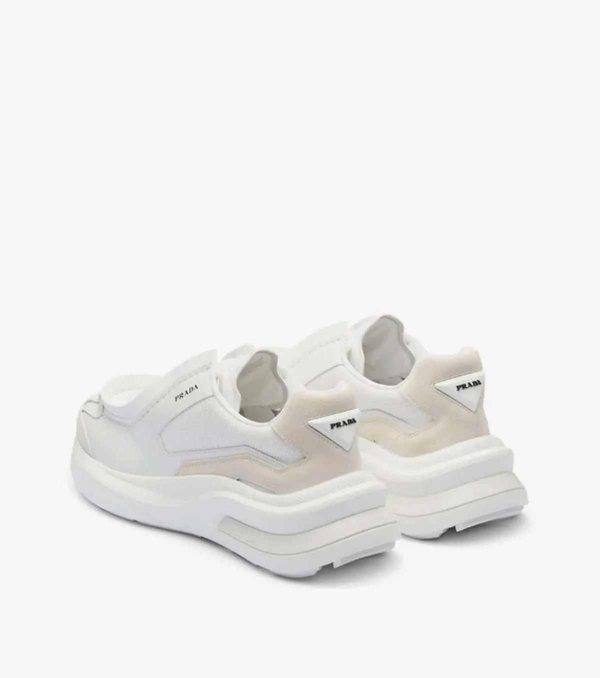 panelled chunky sneakers