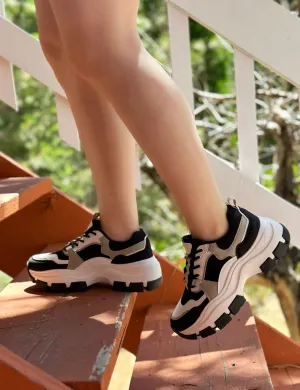 Paradise Sneaker - Black Multi