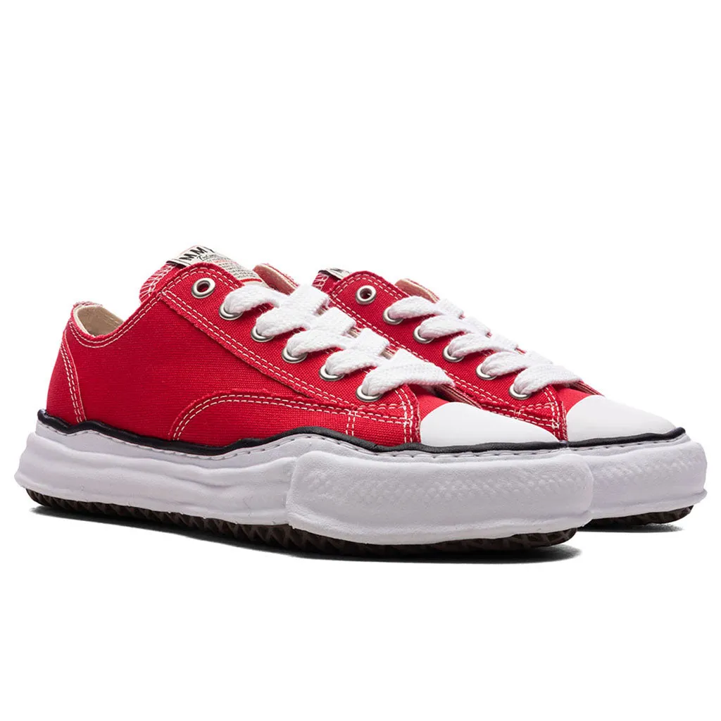 Peterson Low OG Sole Canvas Sneaker - Red