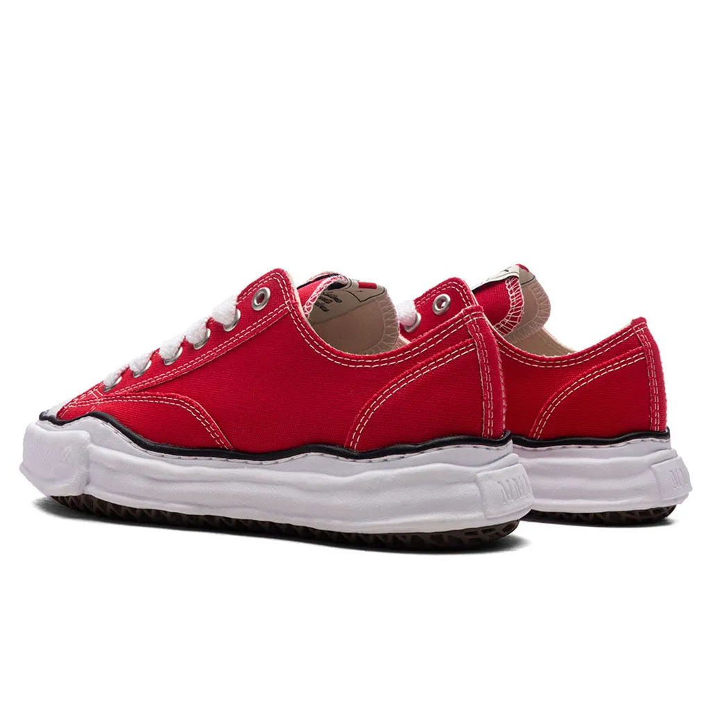 Peterson Low OG Sole Canvas Sneaker - Red