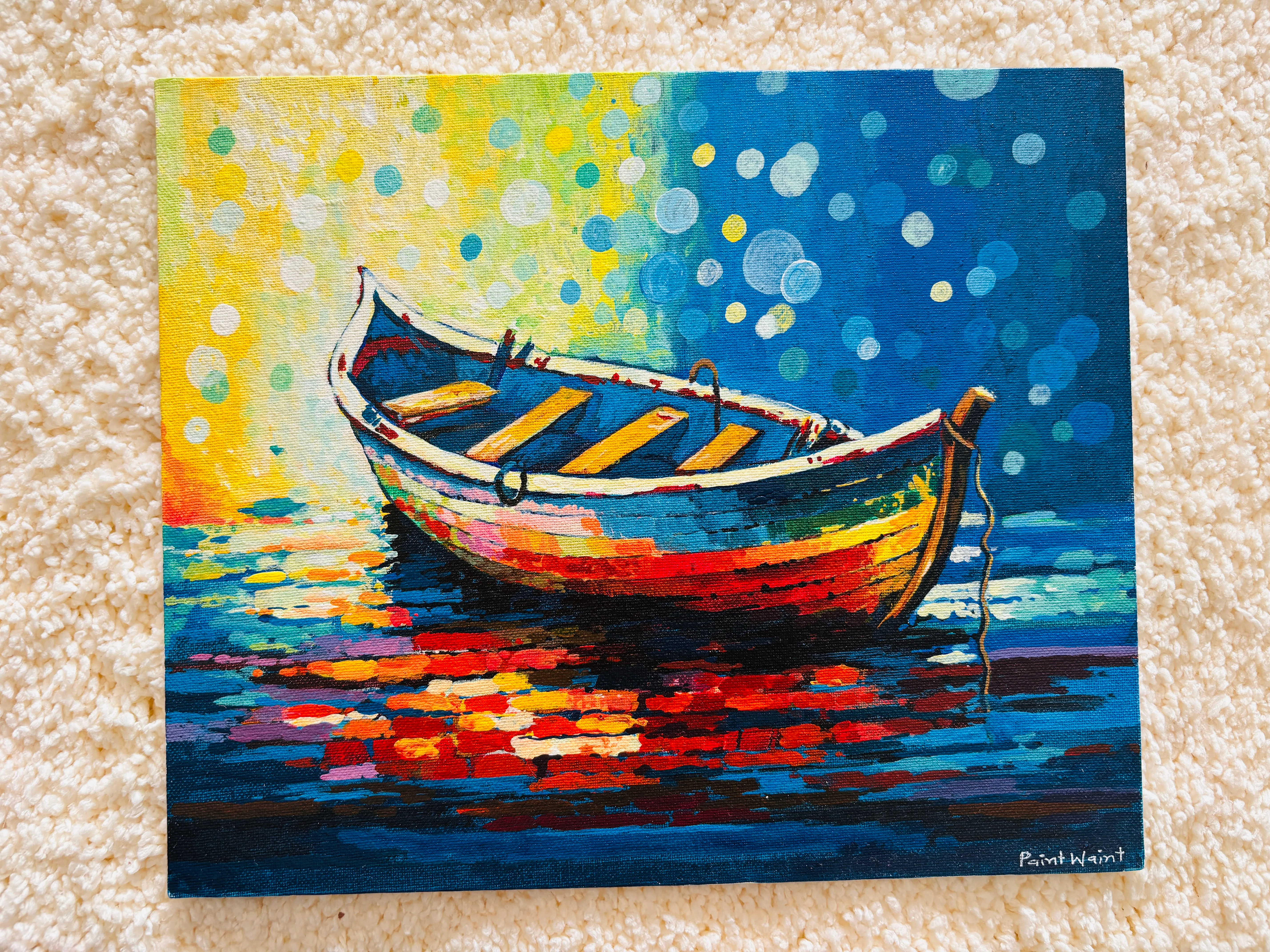 Picturesque Boat- Tutorial