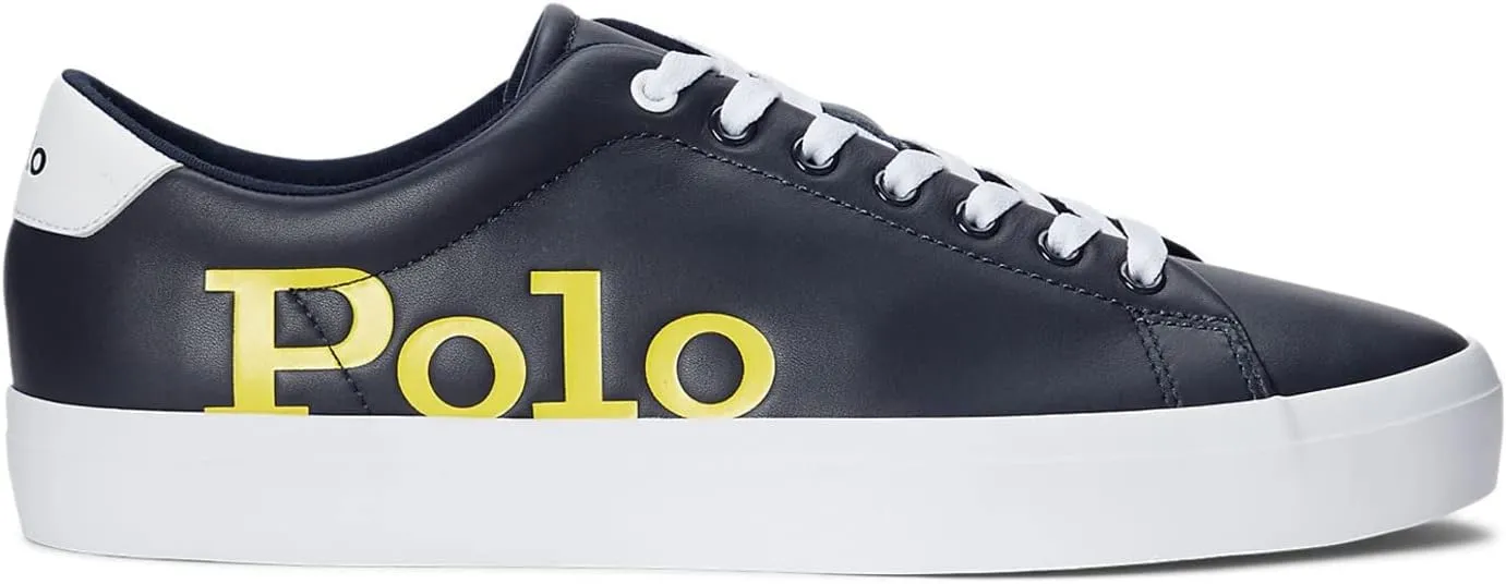 Polo Ralph Lauren Men's Longwood Logo Leather Sneaker