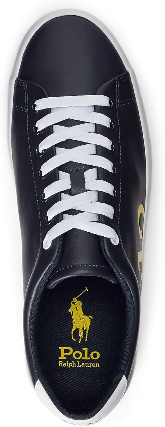 Polo Ralph Lauren Men's Longwood Logo Leather Sneaker