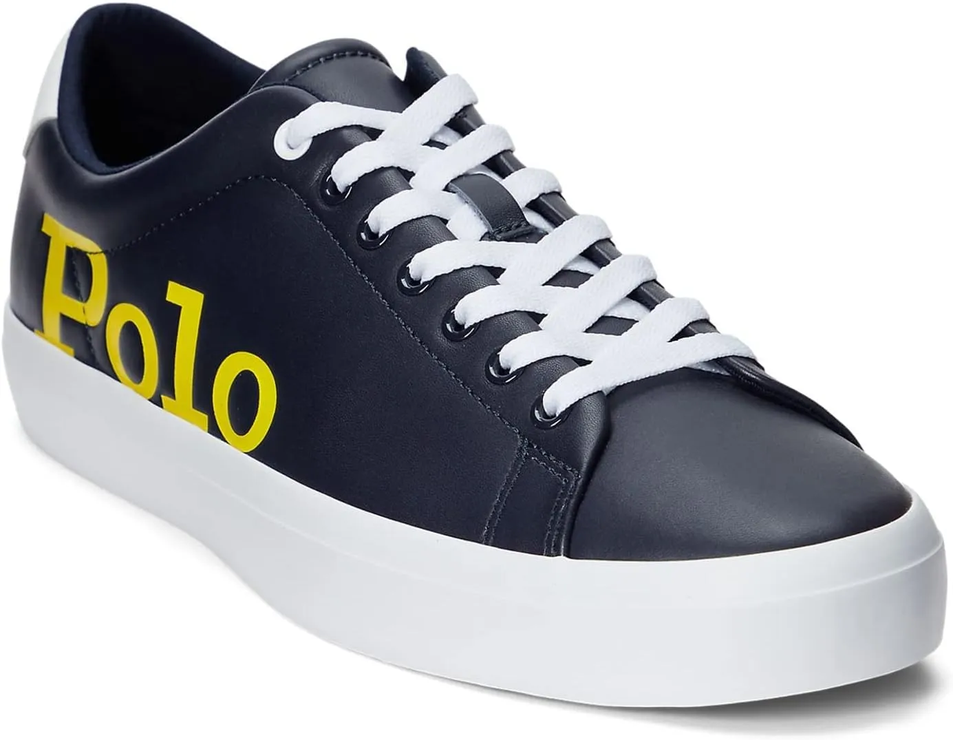 Polo Ralph Lauren Men's Longwood Logo Leather Sneaker