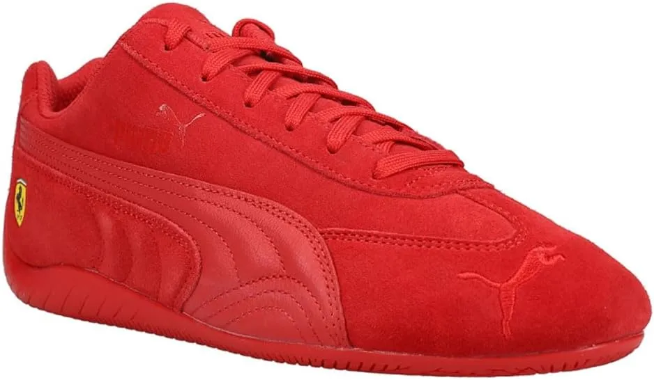 PUMA Mens Scuderia Ferrari Speedcat Lace Up Sneakers Shoes Casual - Red
