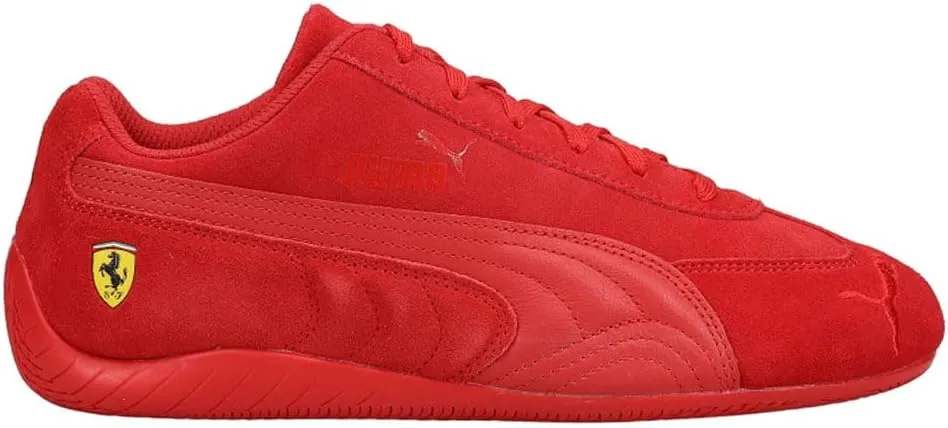 PUMA Mens Scuderia Ferrari Speedcat Lace Up Sneakers Shoes Casual - Red