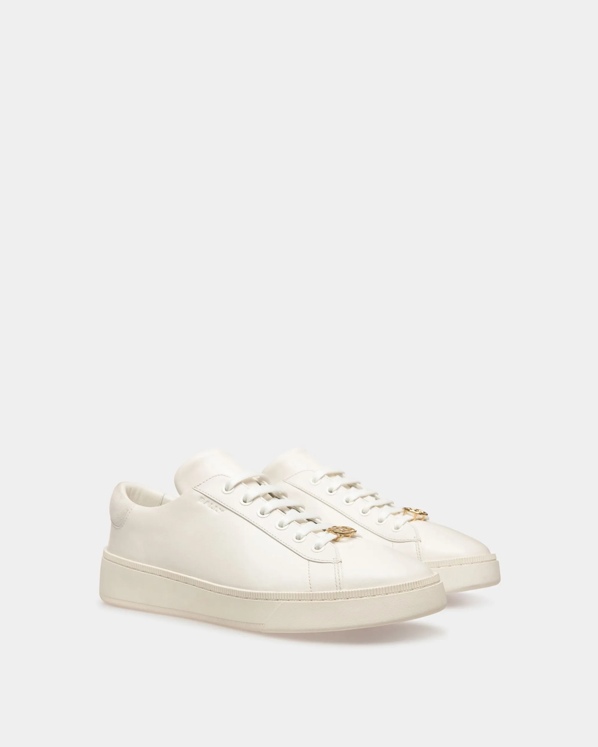 Raise Sneakers In White Leather