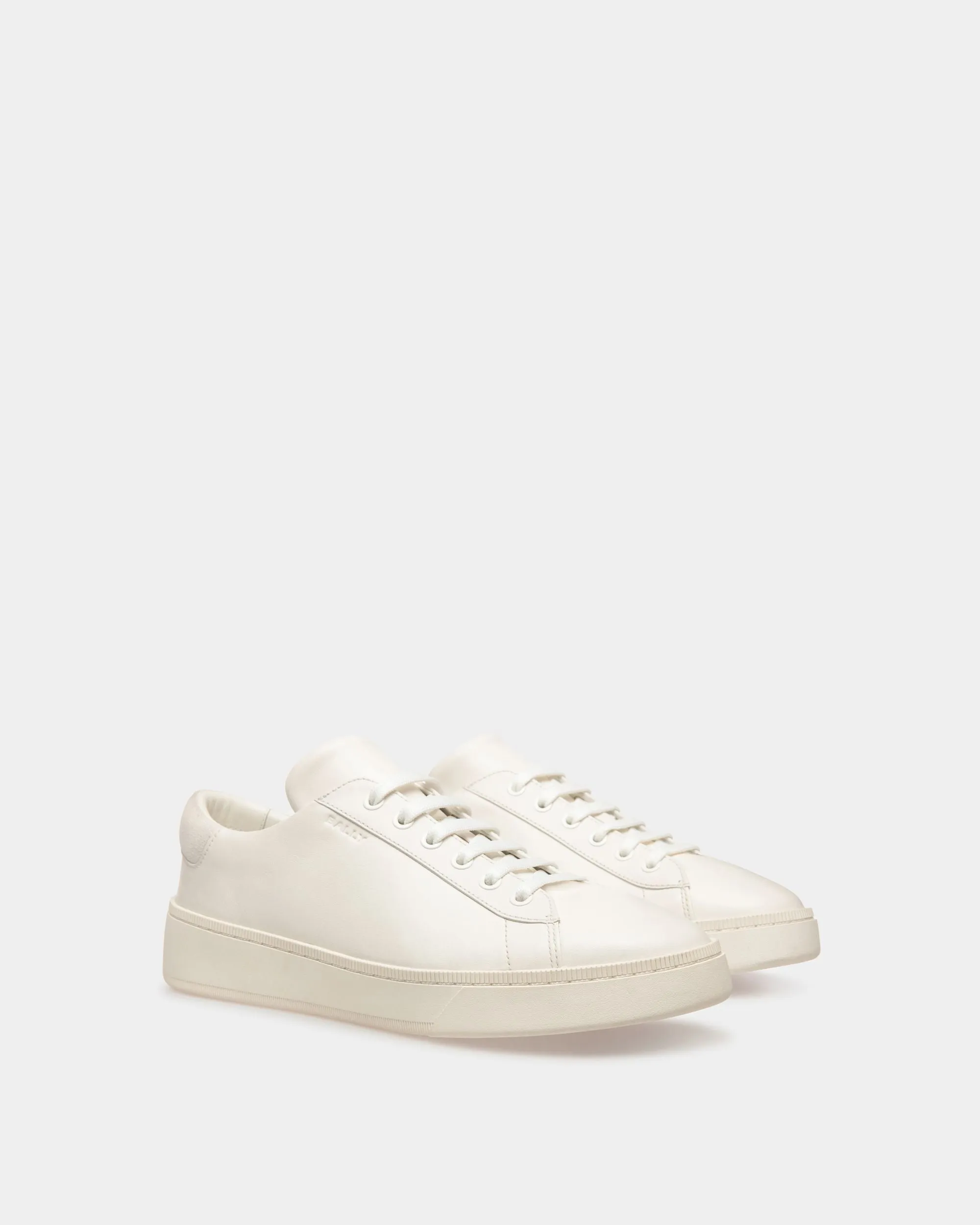 Raise Sneakers In White Leather