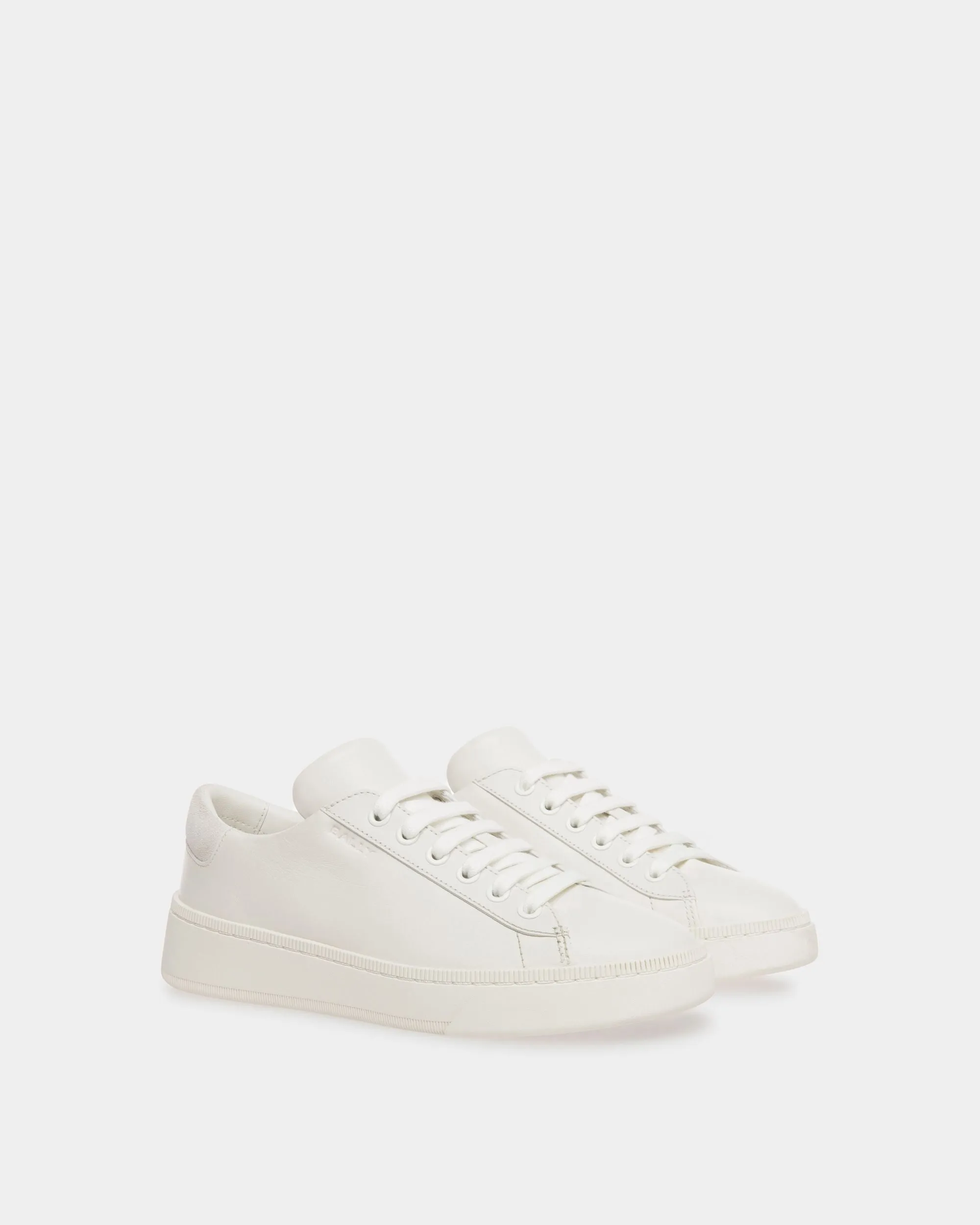 Raise Sneakers In White Leather