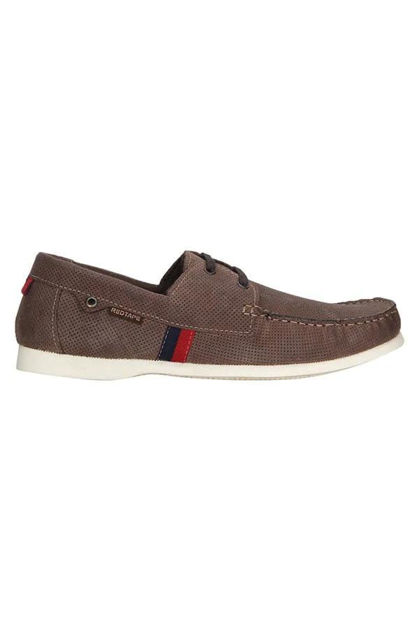 RedTape Men Brown Derby Shoes