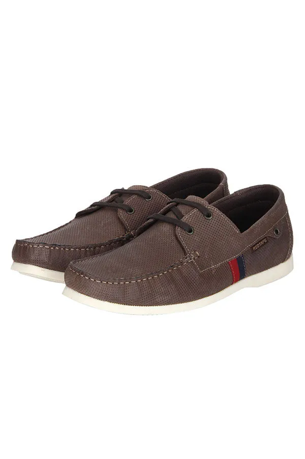 RedTape Men Brown Derby Shoes