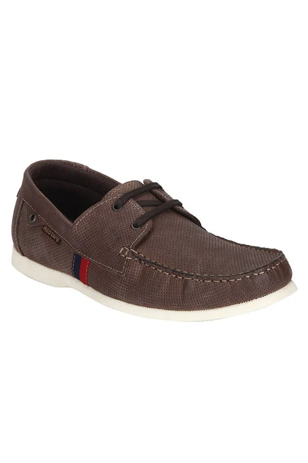RedTape Men Brown Derby Shoes