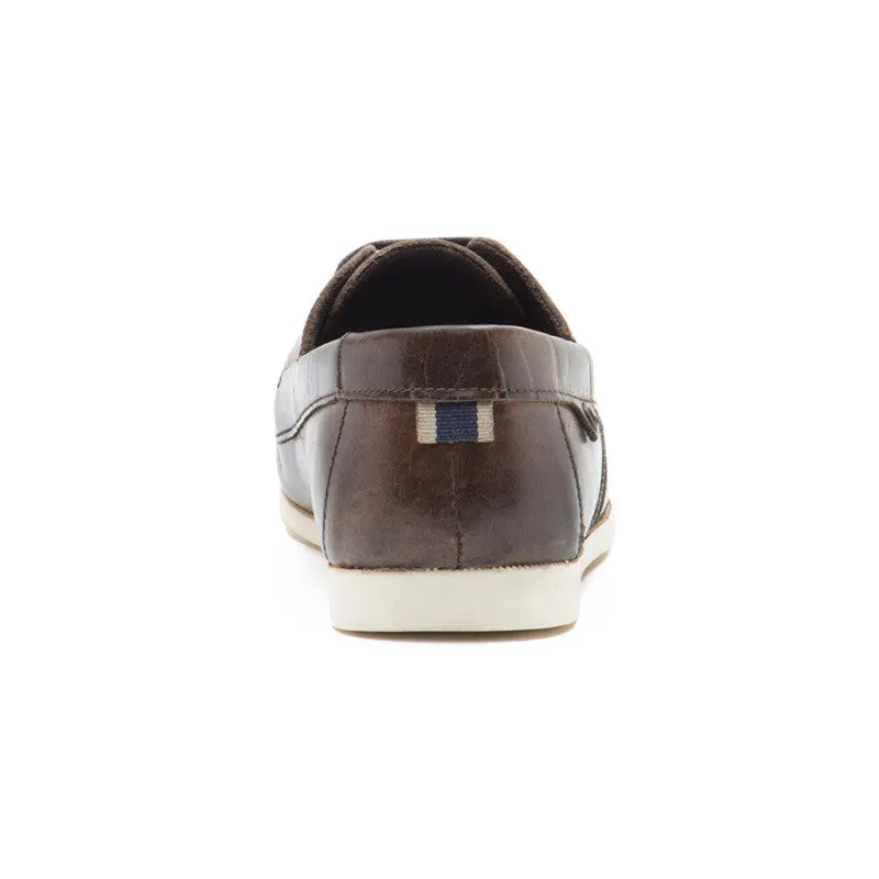 RedTape Men Brown Derby Shoes