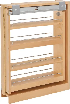 REV-A-SHELF FILLER, BASE, BLUM SLIDE 3-SH 6"W X 23D