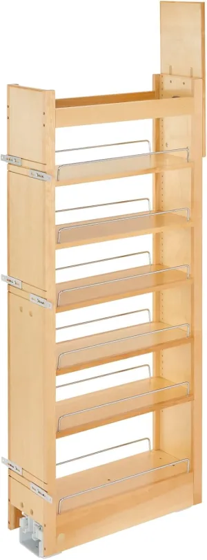 REV-A-SHELF PULLOUT, PANT TRY, WOOD, 51"H X 8"W