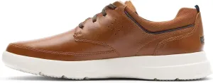 Rockport Truflex Cayden Plain Toe Tan Leather Ii 8 M (D)