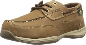 Rockport Work Men's Sailing Club RK6734 Work & Safety, Brown, 12 W US