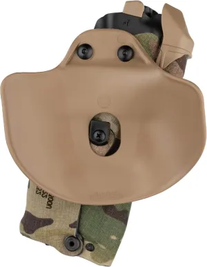 Safariland 6378RDS Automated Locking System Duty Holster, Red Dot Sight Compatible, Cordura Multi-Cam, Left Hand, Fits: Glock 19/23 Surefire X300U