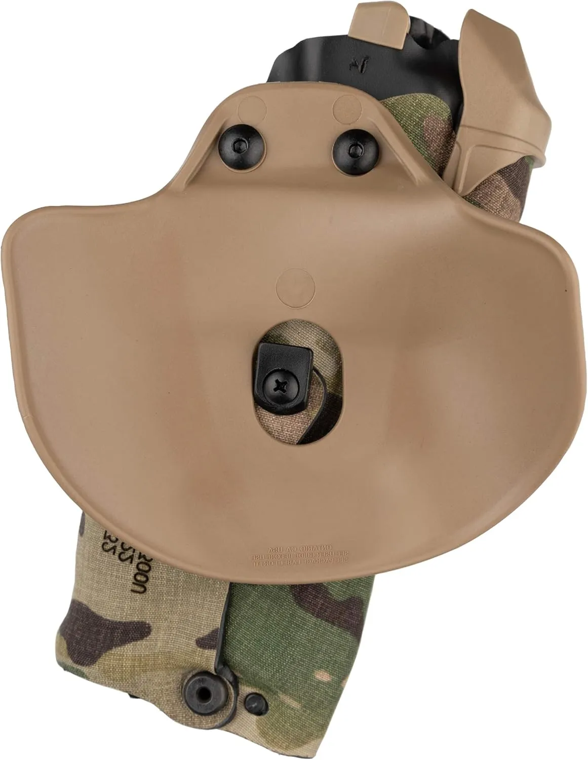 Safariland 6378RDS Automated Locking System Duty Holster, Red Dot Sight Compatible, Cordura Multi-Cam, Left Hand, Fits: Glock 19/23 Surefire X300U