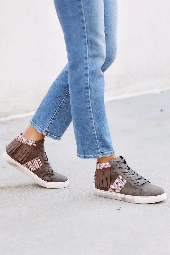 SALE - Coconuts by Matisse Slinky Fringed Sneaker