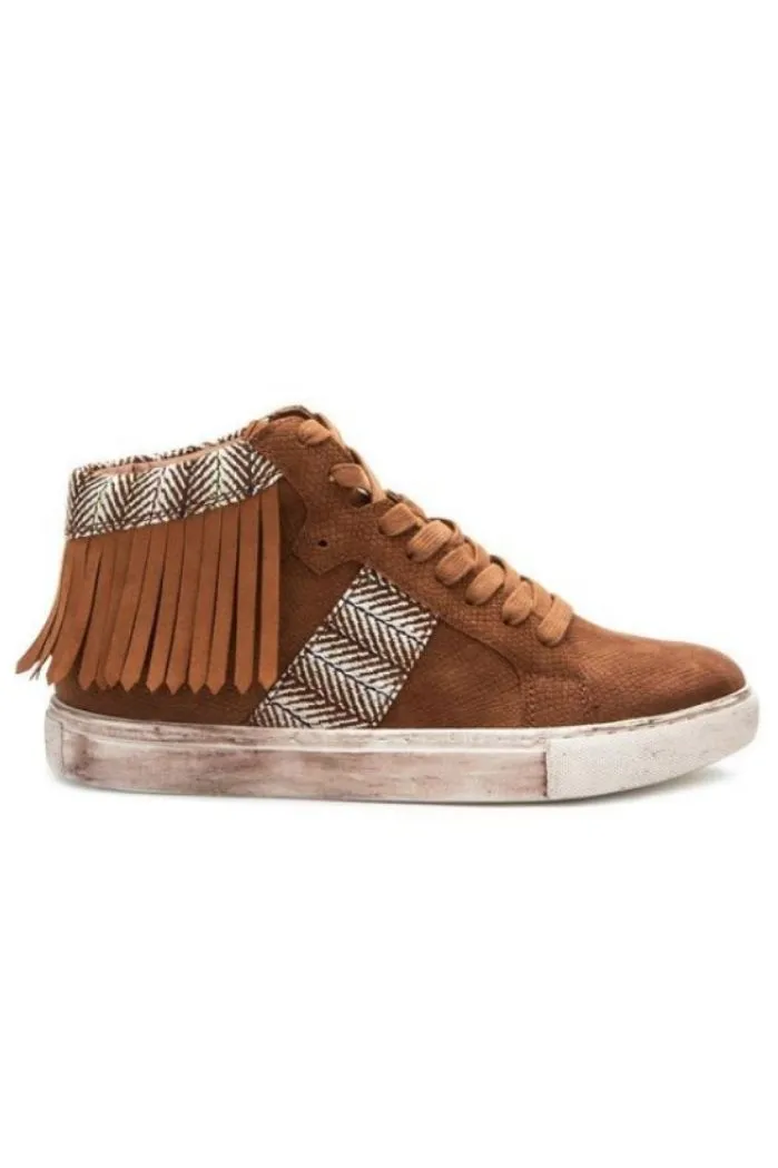 SALE - Coconuts by Matisse Slinky Fringed Sneaker